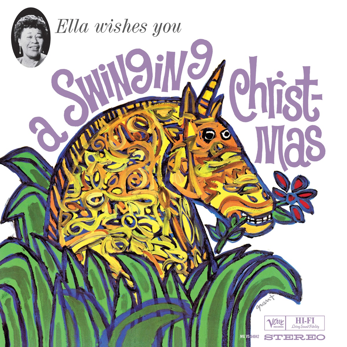 Ella Wishes You A Swinging Christmas (Expanded Edition) by Ella Fitzgerald album cover