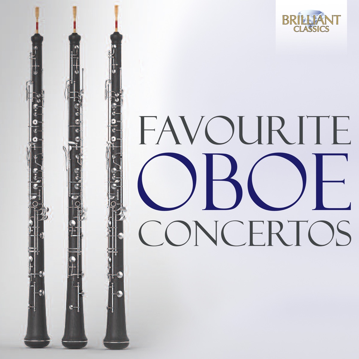 Favourite Oboe Concertos by St. Christopher Chamber Orchestra, L'Arte Dell'Arco, Stuttgart Chamber Orchestra, Klaipėda Chamber Orchestra, Musica Poetica, Konzertensemble Salzburg, Neubrandenburger Philharmonie, Heidelberger Kammerorchester, Kammerorchester Mannheim, Accademia d'Archi Arrigoni, Donatas Katkus, Federico Guglielmo, Pier Luigi Fabretti, Nicol Matt, Andrius Puskunigis, Vincent Bernhardt, Jörn Boysen, Alberto Veronesi, Romely Pfund, Robin Williams, Wolfgang Hoffmann, Domenico Mason, Stefan Schilli, Mindaugas Bačkus, Anna Starr, Francesco Quaranta, Burkhard Glaetzner, Lajos Lencsés, Stefano Rava, Luca Vignali & Giovanni Deangeli album cover