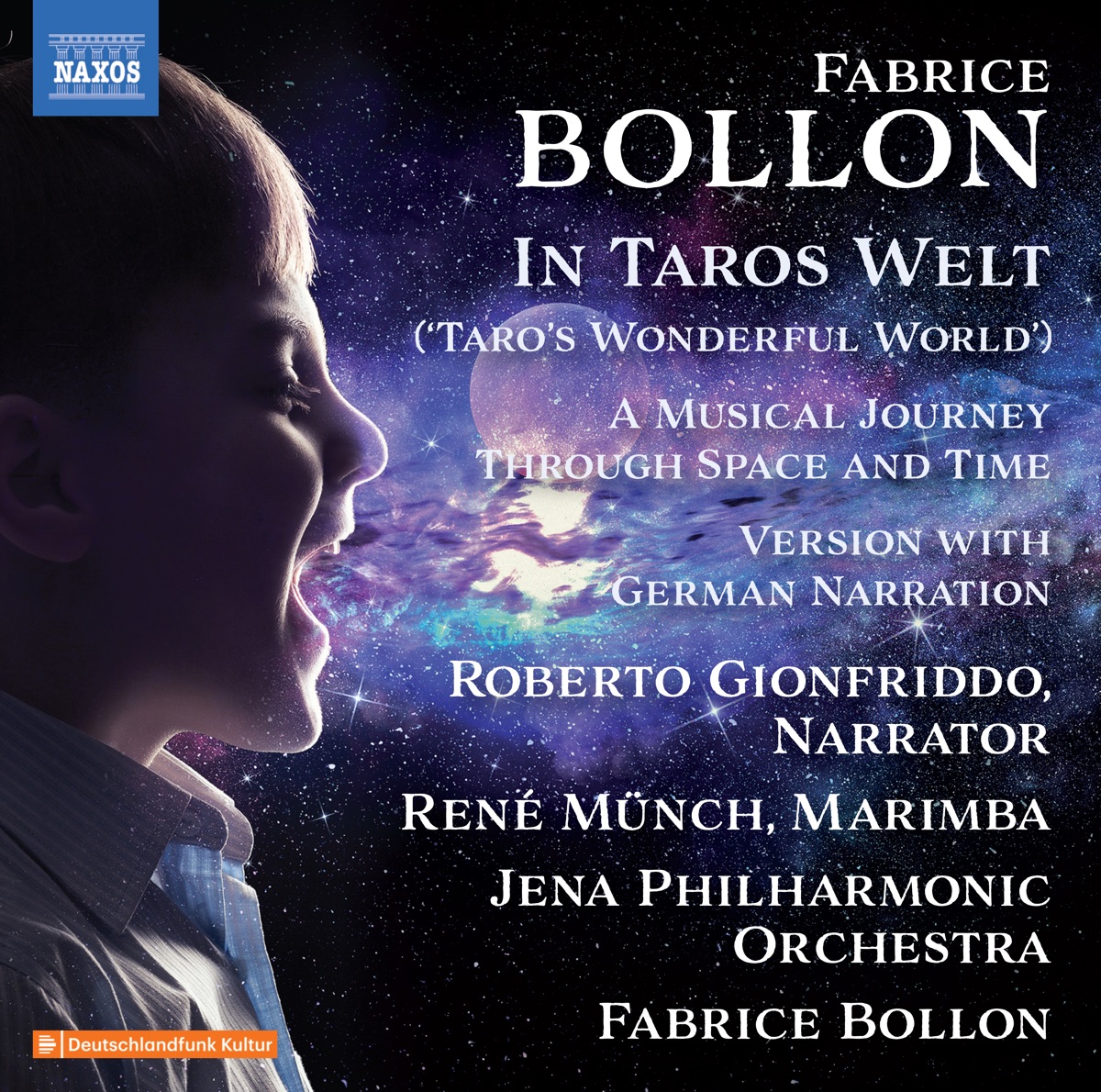Fabrice Bollon: In Taros Welt (Version With German Narration) [Live] by Roberto Gionfriddo, René Münch, Jena Philharmonic Orchestra & Fabrice Bollon album cover