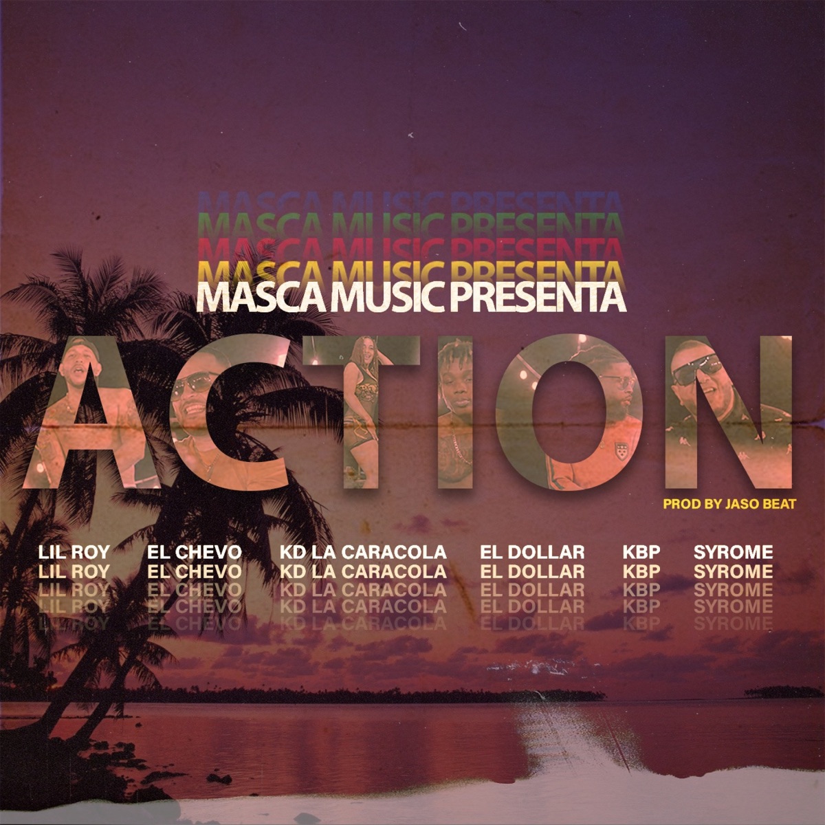 Action (feat. KBP EL ALIEN, El Chevo, Syrome, EL Dollar & Kd La Caracola) - Single by Lil Roy album cover