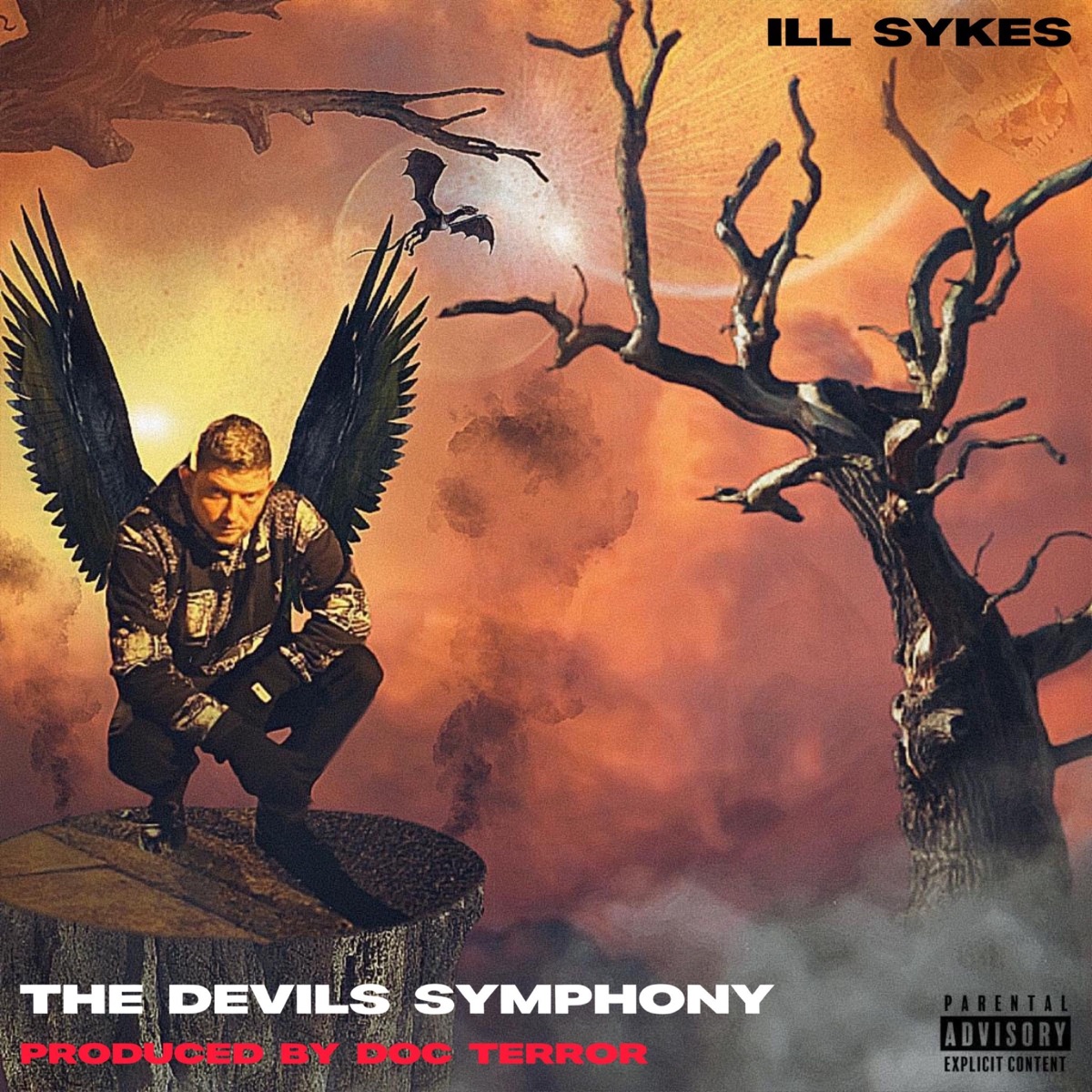 The Devils Symphony (cold and black) (feat. Doc terror) - Single by ill Sykes album cover