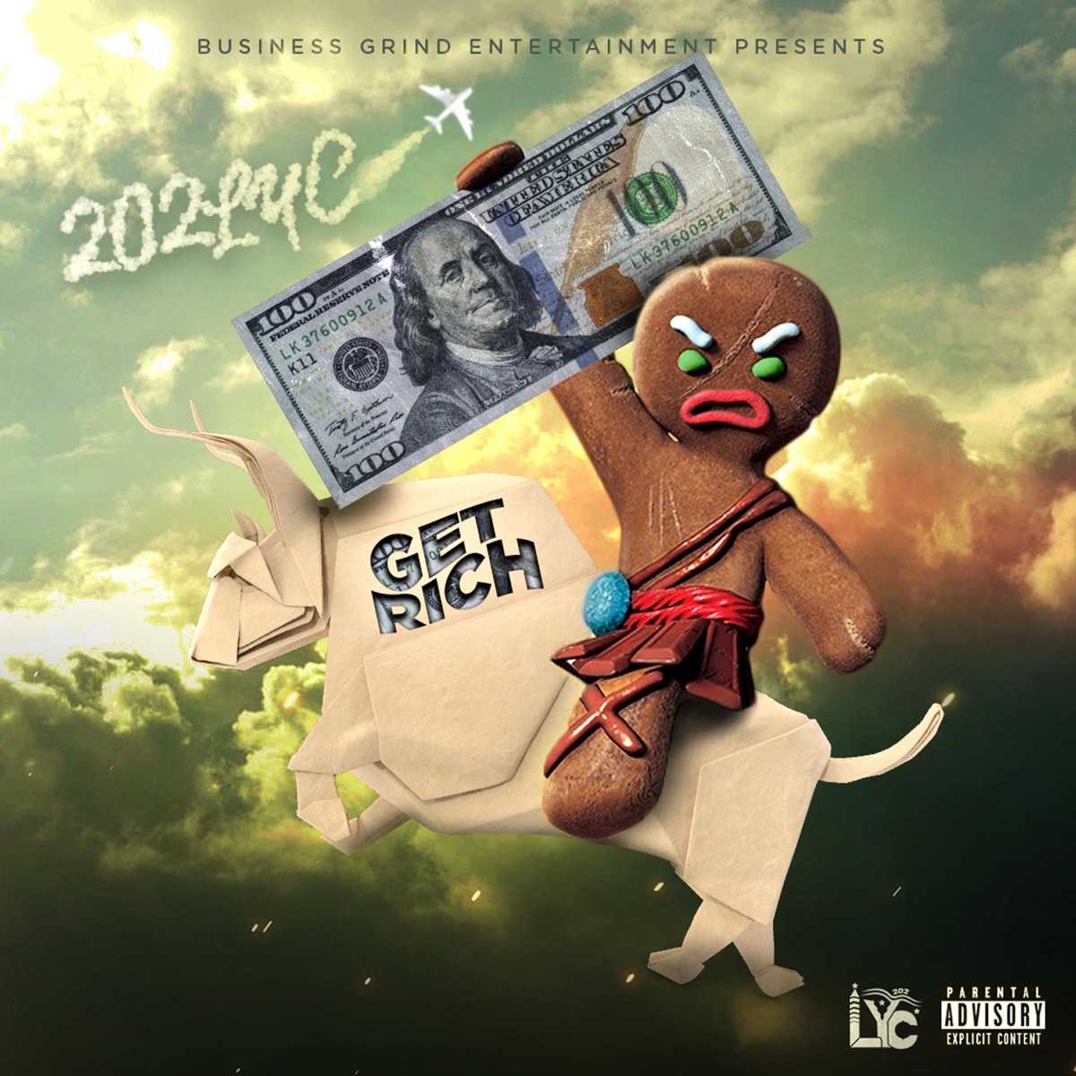 Get Rich - Single by 202LYC album cover