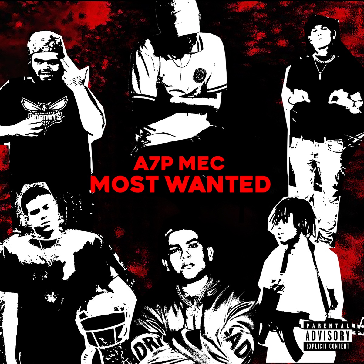 Most Wanted - EP by A7PMEC & DJ WKILLA album cover