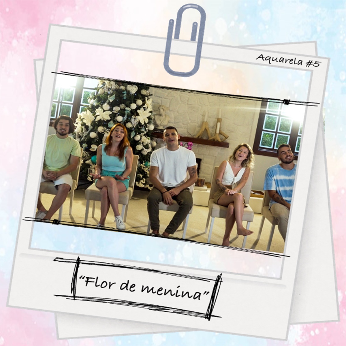 Aquarela #5 - Flor de Menina (feat. Brenda Luce & Tom Zahir) - Single by Tritom, Aquarela & Milla album cover