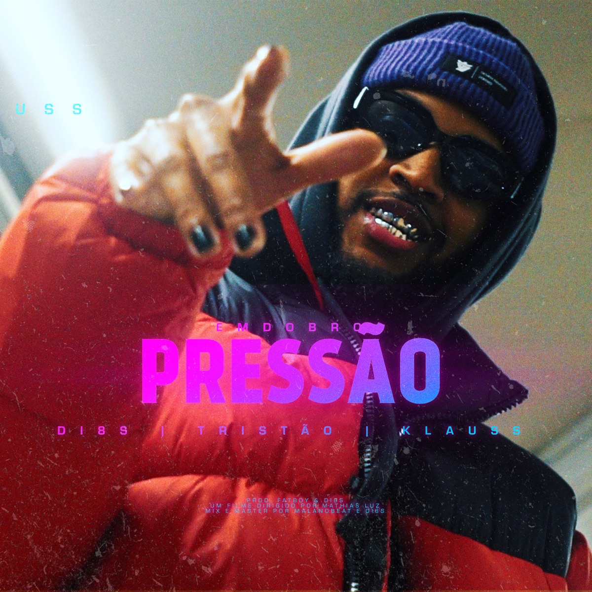 Pressão - Single by Em Dobro, Di8s & Tristão album cover