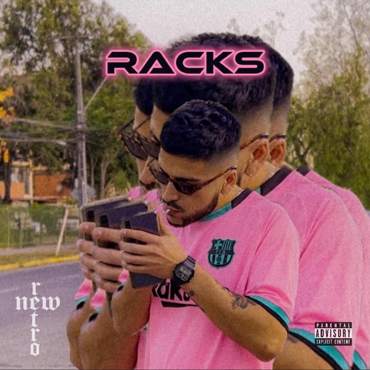 RACKS - Single by Under Adams album cover