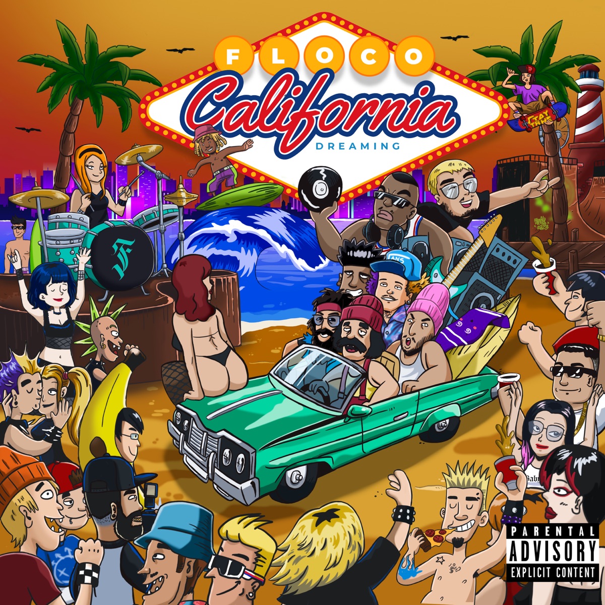 California Dreaming by Floco album cover