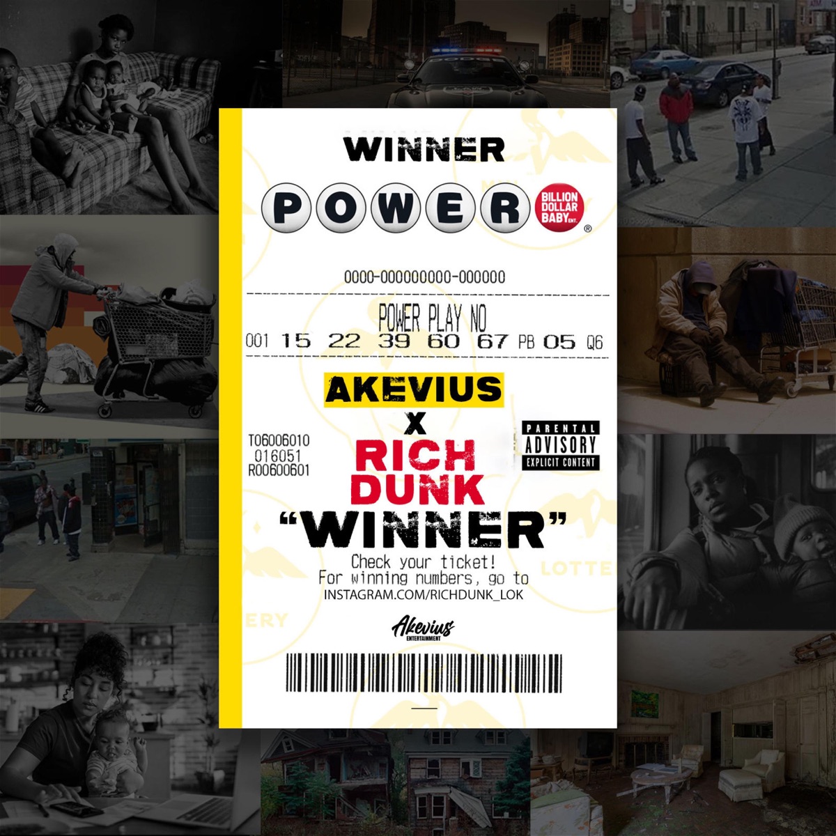 Winner (feat. Akevius & Richdunk) - Single by Rich Dunk album cover