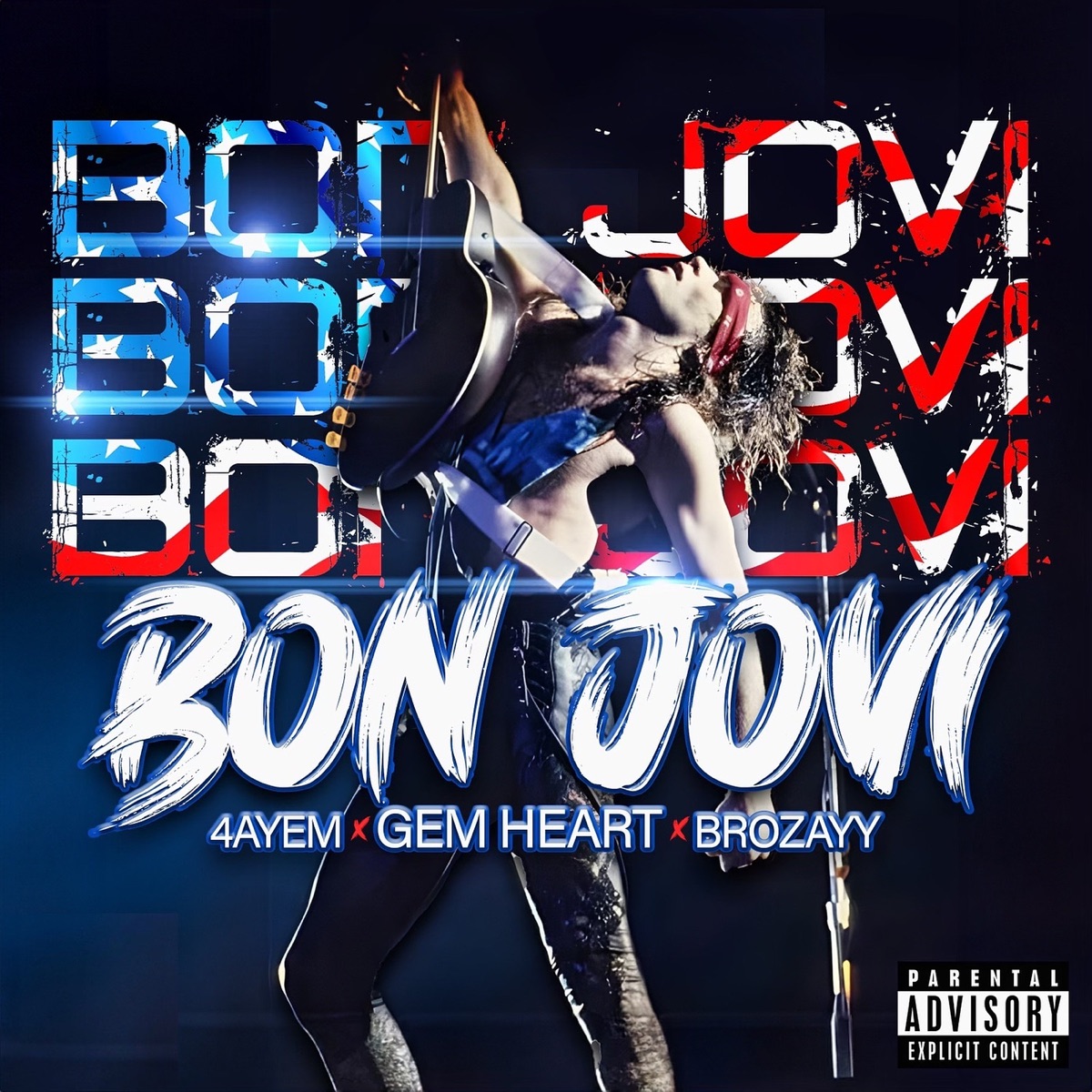 Bon Jovi - Single by Gem Heart, 4ayem & Brozayy album cover