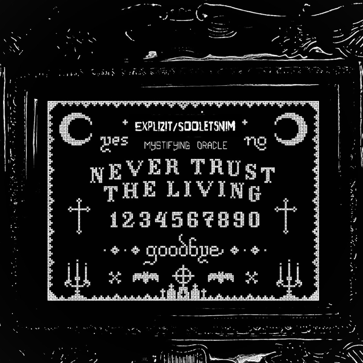 Never Trust the Living! (feat. Sooletsnim) - Single by Explizit album cover