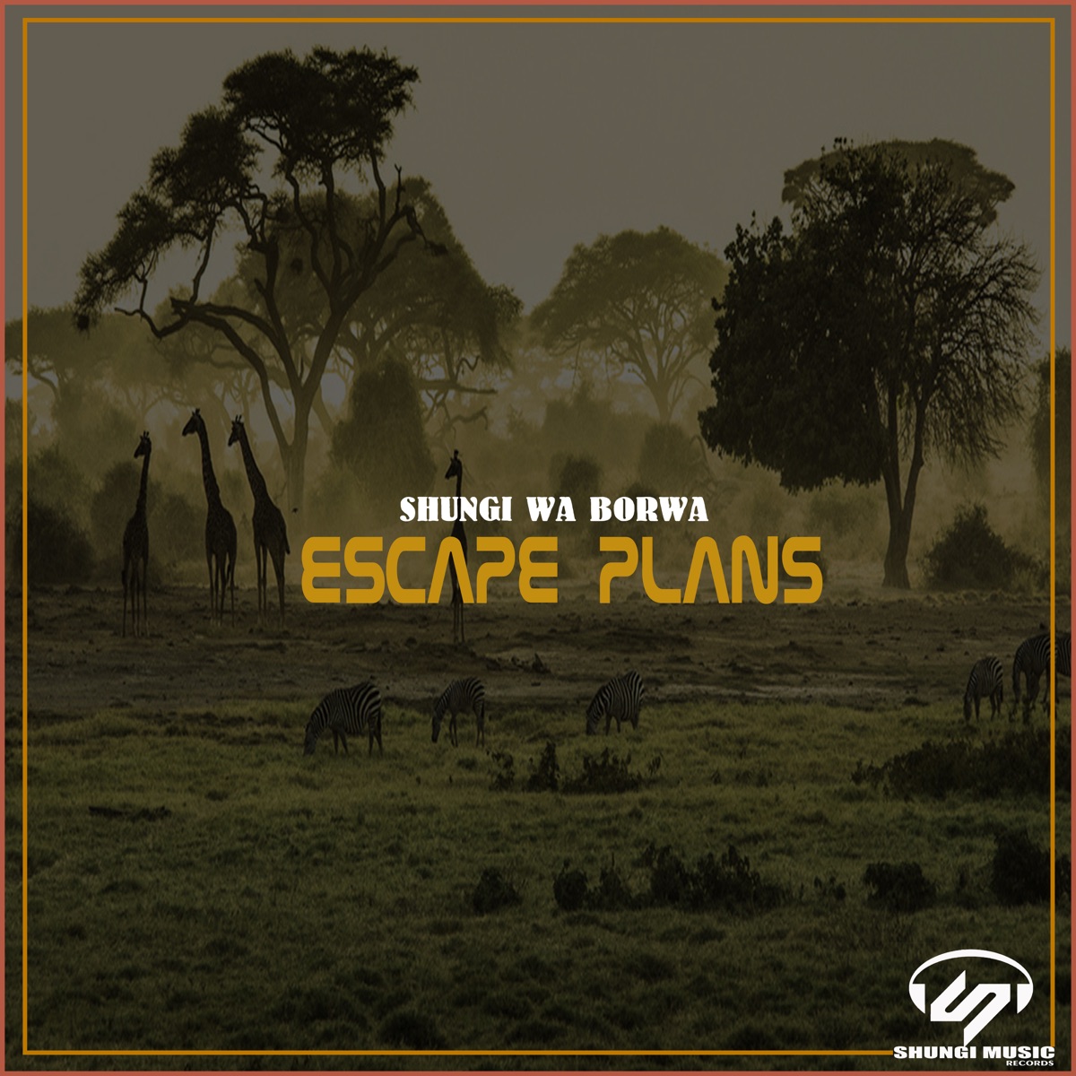 Escape Plans by Shungi Wa Borwa album cover