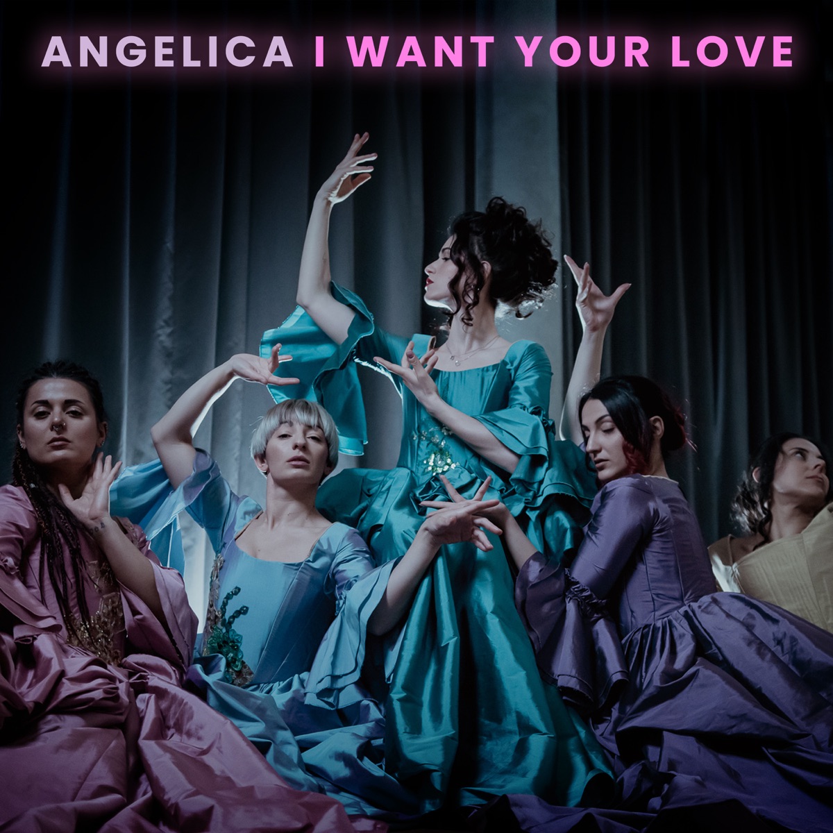 I WANT YOUR LOVE - Single by Angelica Zacchigna album cover