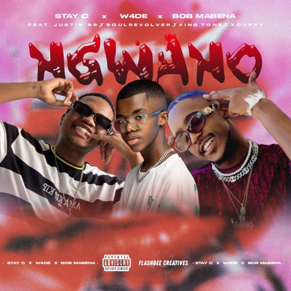 Ngwano (feat. Xduppy, Justin99, Soul Revolver & King Tone) - Single by Stay C, W4DE & Bob Mabena album cover