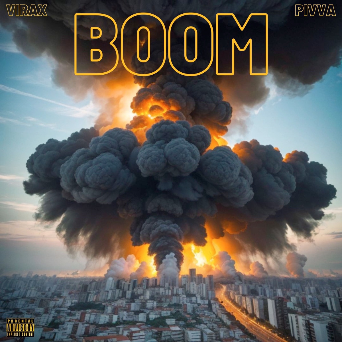 Boom (feat. Pivva) - Single by Virax album cover