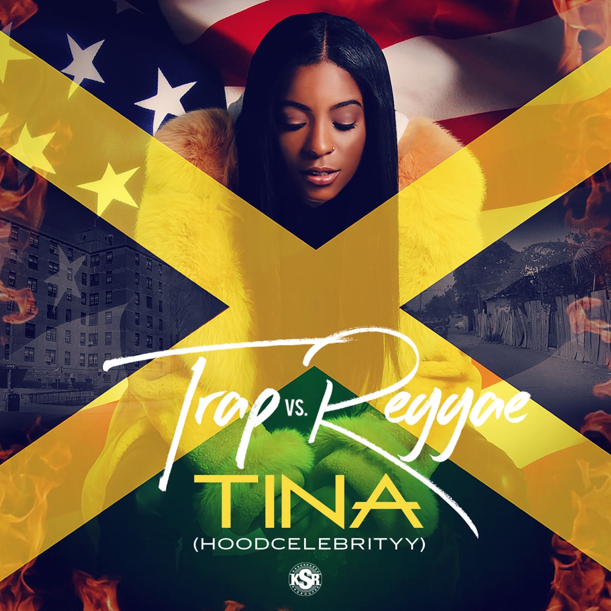 Trap vs. Reggae by Tina (Hoodcelebrityy) album cover