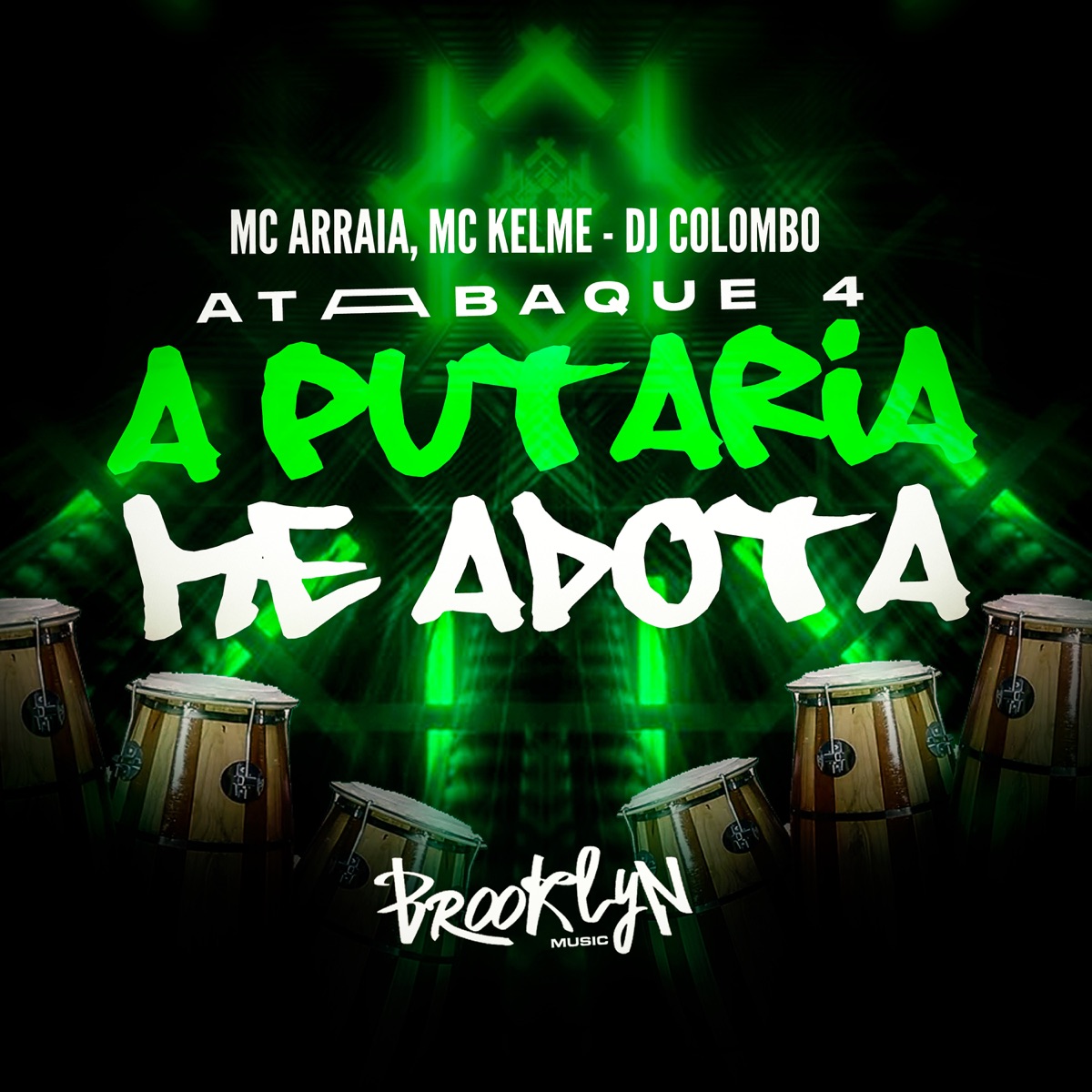 A Putaria Me Adota - Single by MC Kelme, MC Arraia & Dj Colombo album cover