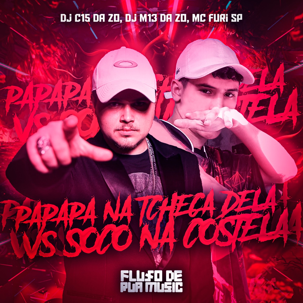 Papapa na Tcheca Dela Vs Soco na Costela - Single by DJ C15 Da ZO, DJ M13 DA ZO & MC FURI SP album cover
