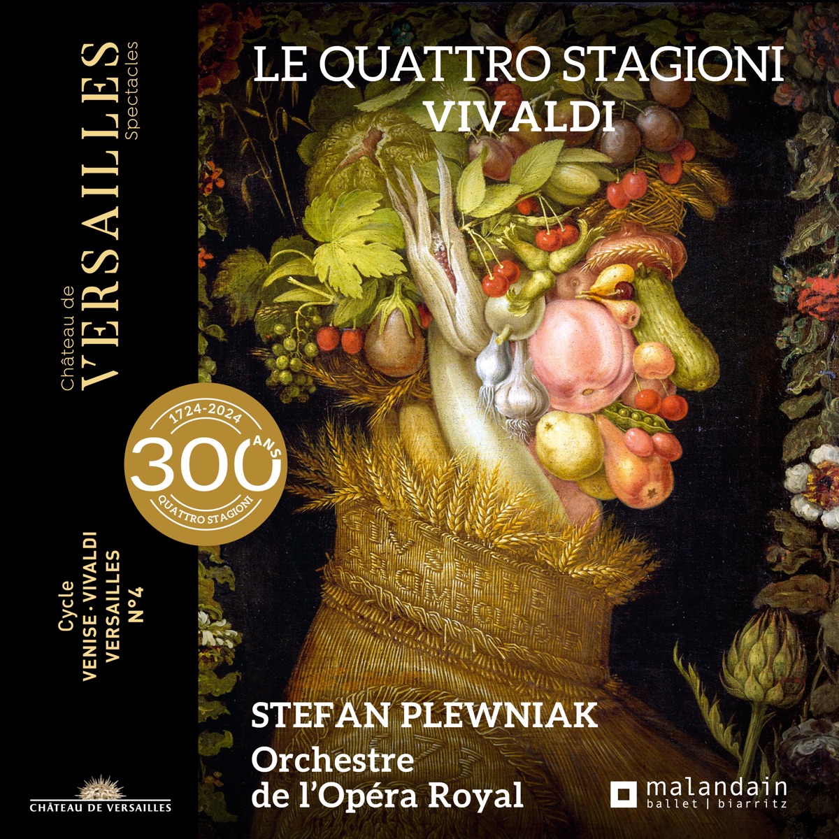 Vivaldi: Le quattro stagioni by Stefan Plewniak & Orchestre de l'Opéra Royal album cover