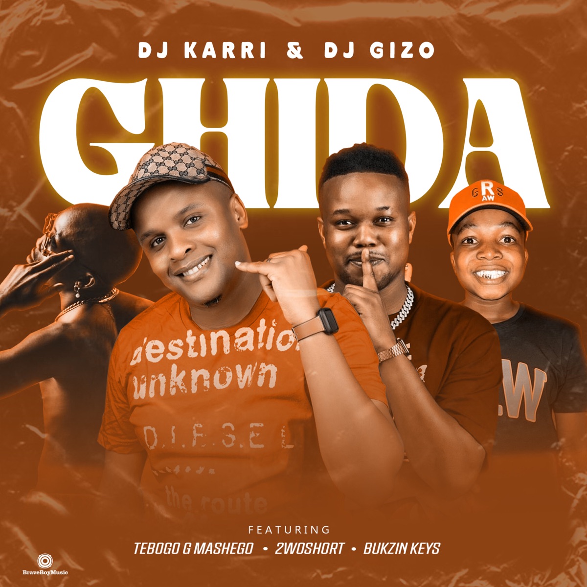 Ghida (feat. 2woshort, Tebogo G Mashego & Bukzin Keys) - Single by Dj Karri & DJ Gizo album cover