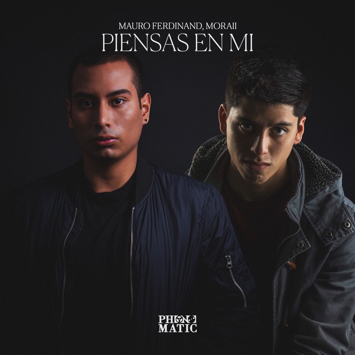 Piensas en mi - Single by Mauro Ferdinand & Moraii album cover