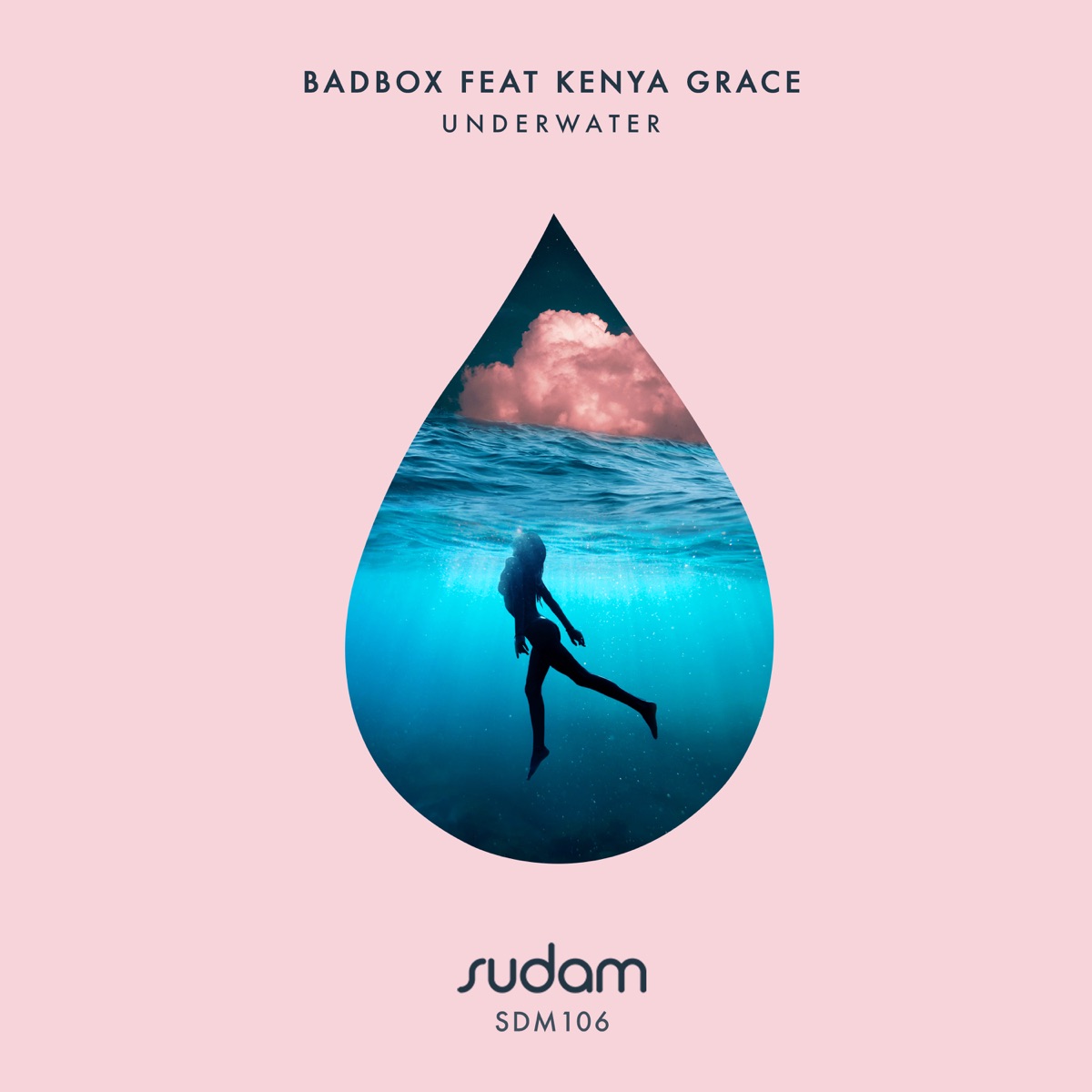 Underwater (feat. Kenya Grace) - Single by Badbox album cover