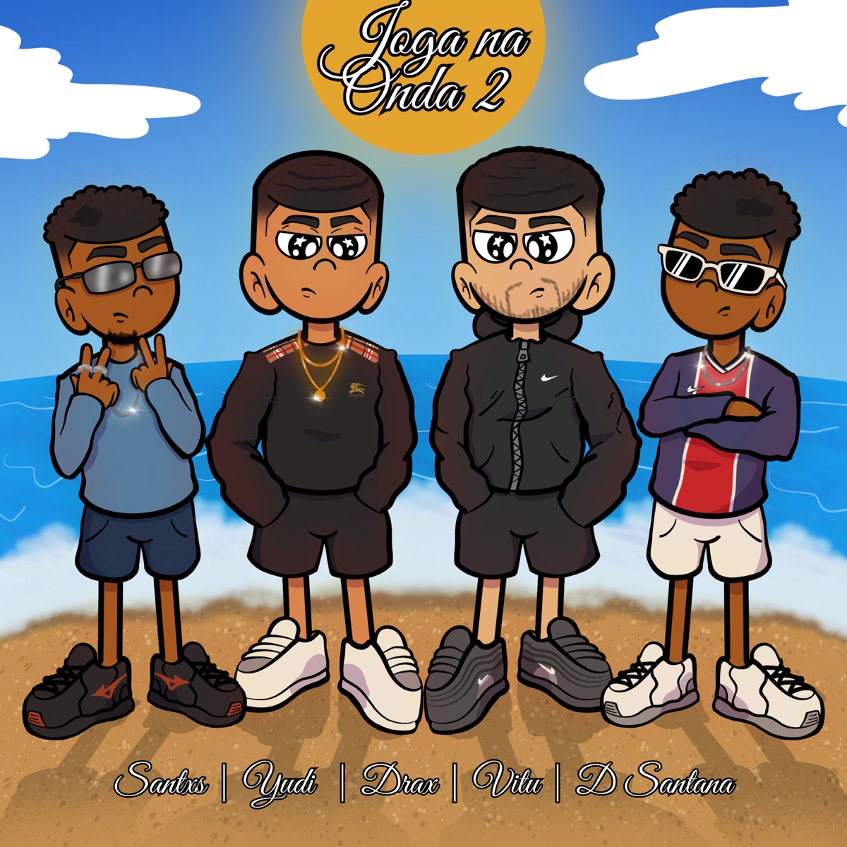 JOGA NA ONDA 2 - Single by Santxs, Yudii, Vitu & DraxMC album cover