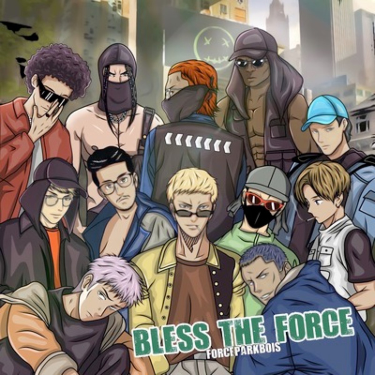 BLESS THE FORCE - Single by FORCEPARKBOIS album cover
