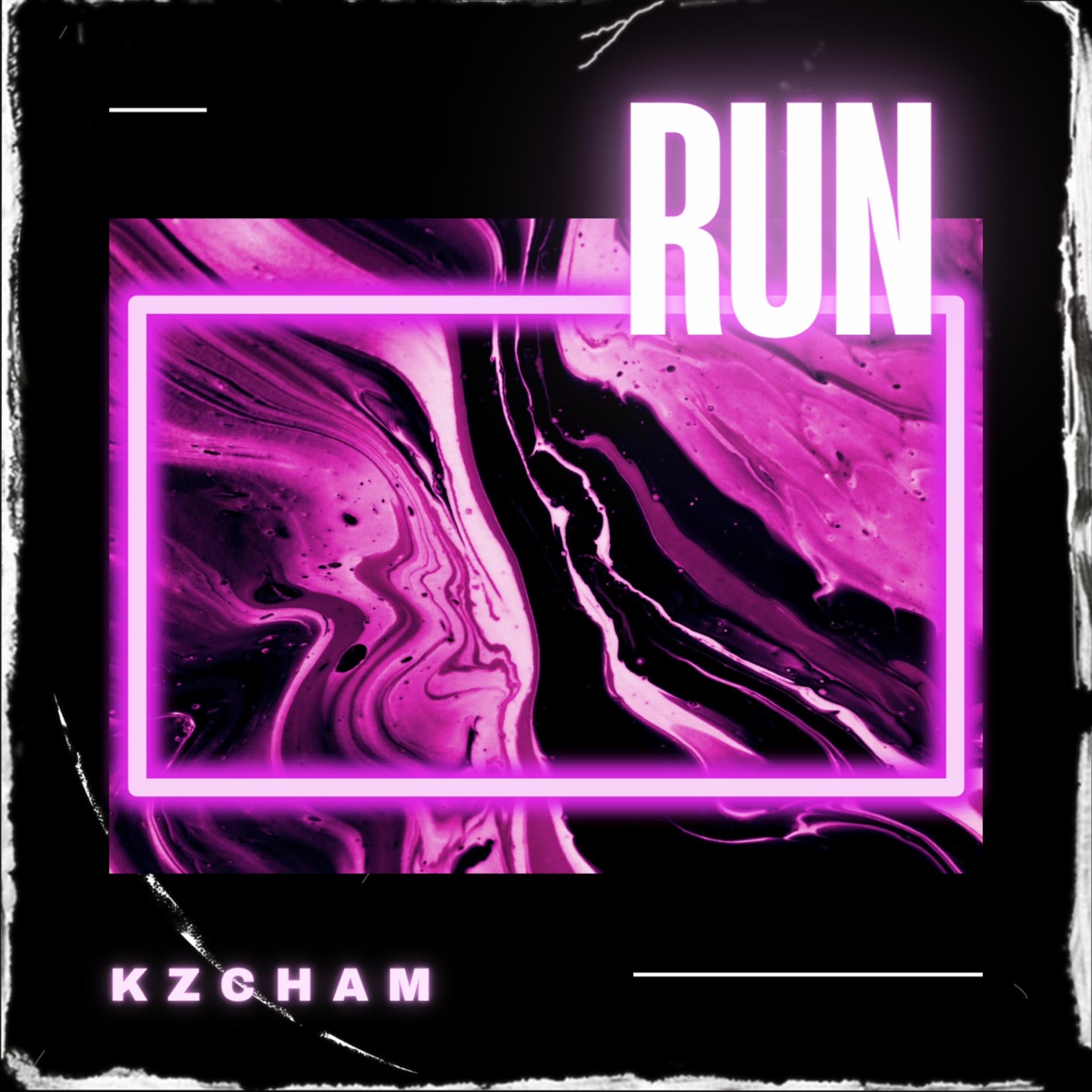 Run - Single by Kzcham album cover
