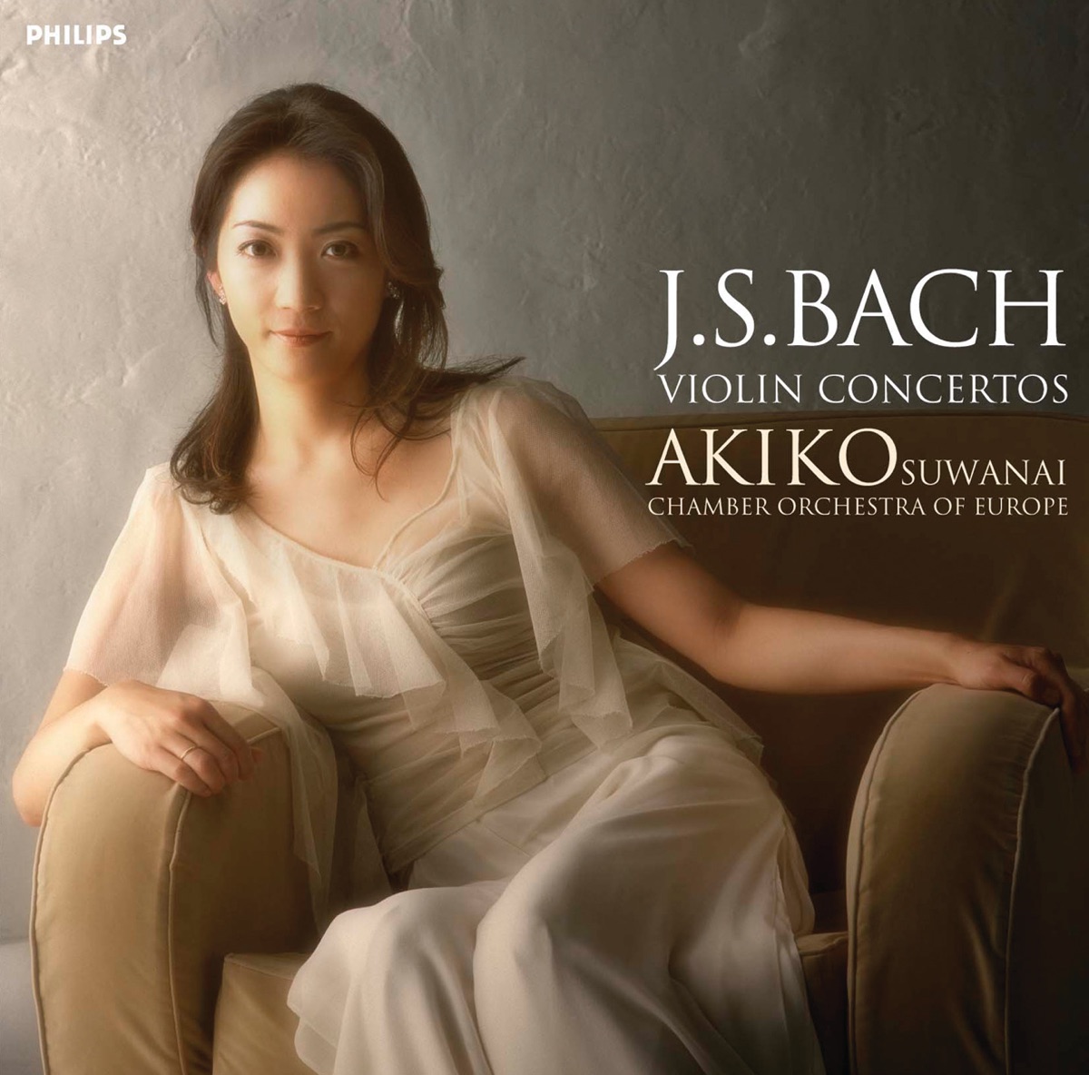 Bach: Violin Concertos 1 & 2 by Akiko Suwanai & Chamber Orchestra of Europe album cover
