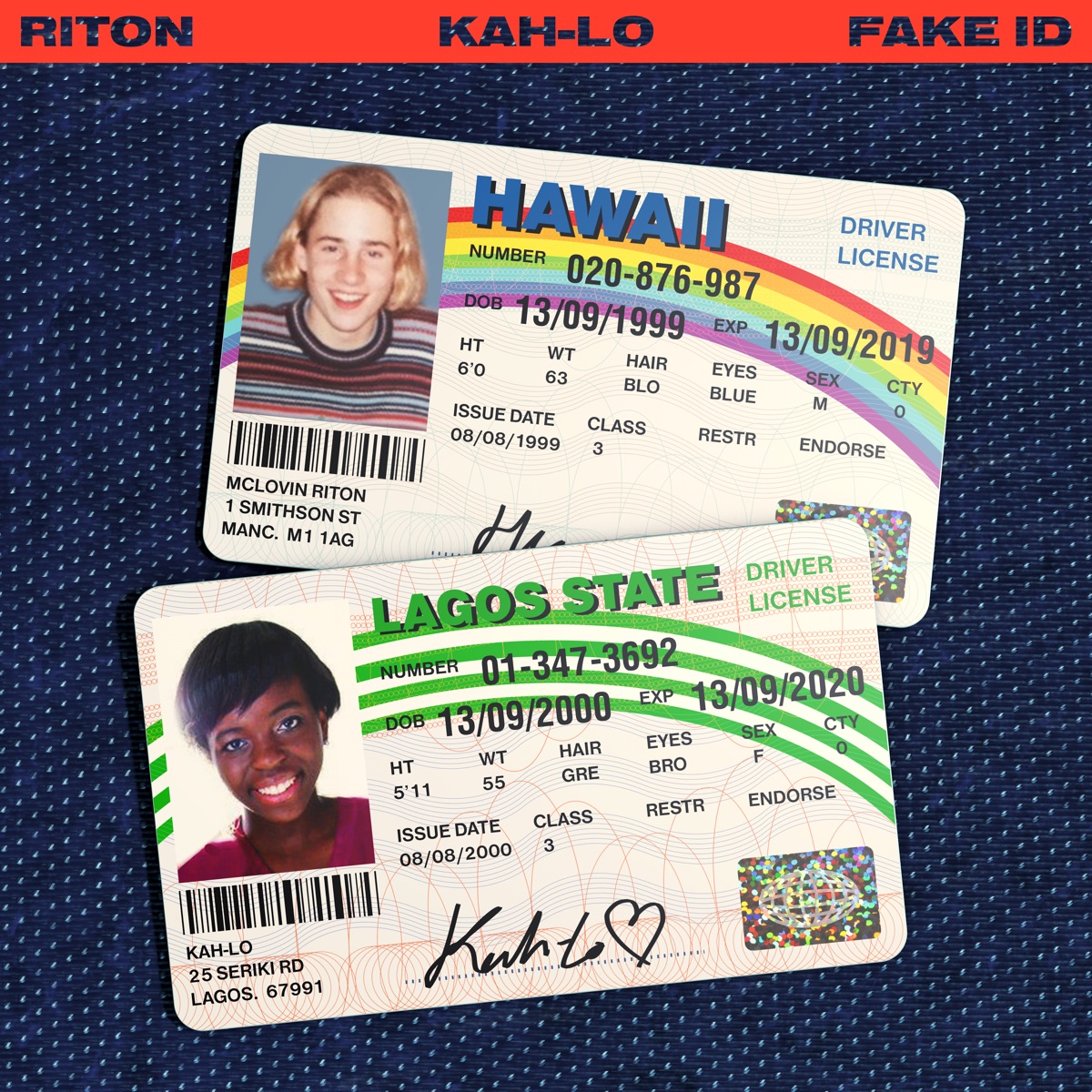 Fake Id (Coke & Rum Edition) - Single by Riton, Kah-Lo & GEE LEE album cover