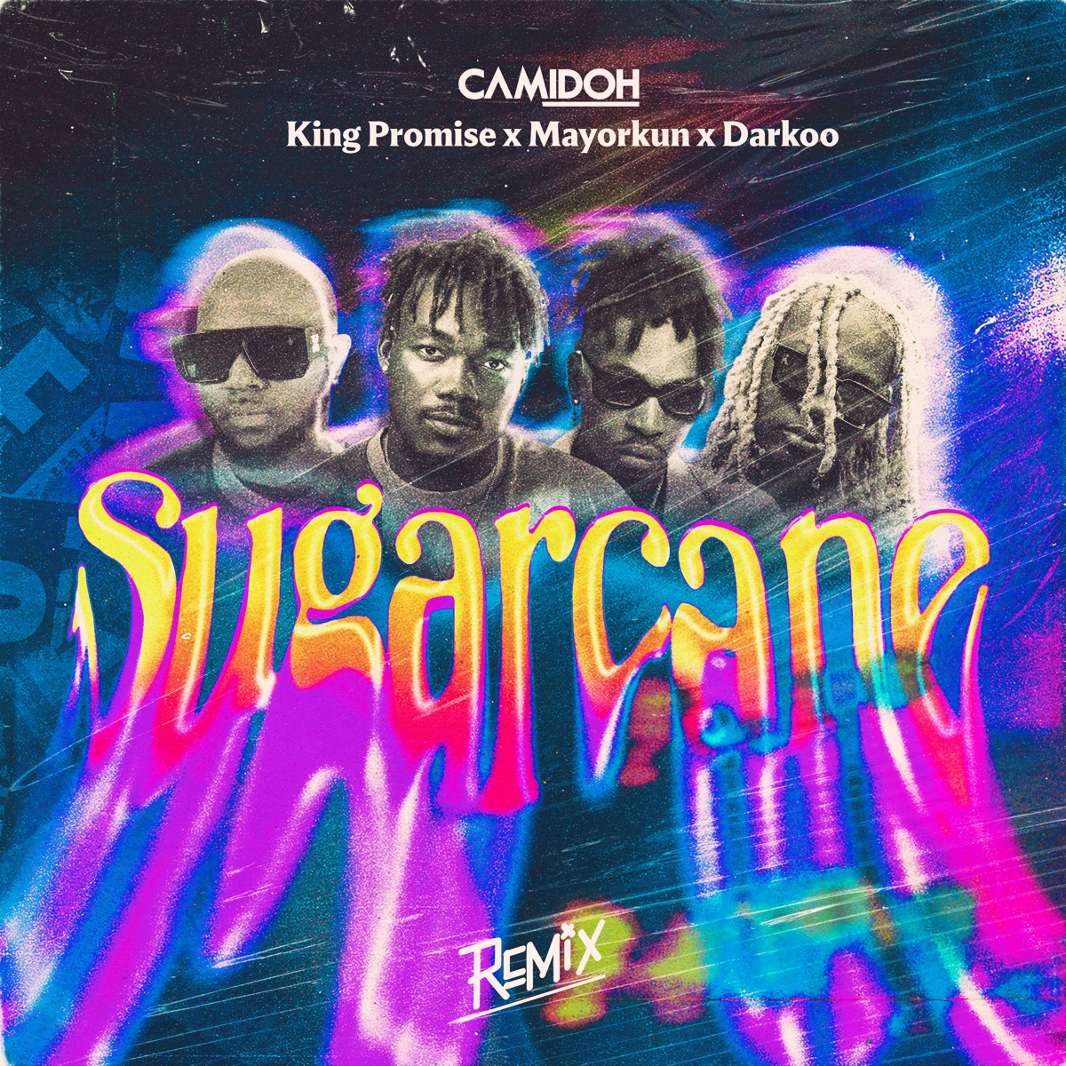 Sugarcane (feat. King Promise) [Remix] - Single by Camidoh, Mayorkun & Darkoo album cover