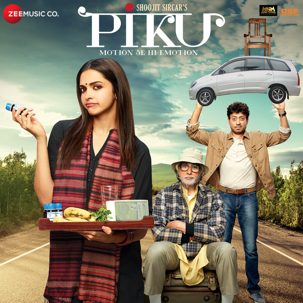 Piku (Original Motion Picture Soundtrack) - EP by Anupam Roy & Manoj Yadav album cover