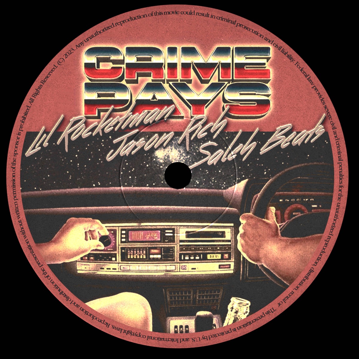 Crime Pays - Single by Lil' Rocketman, Jason Rich & Saleh Beats album cover