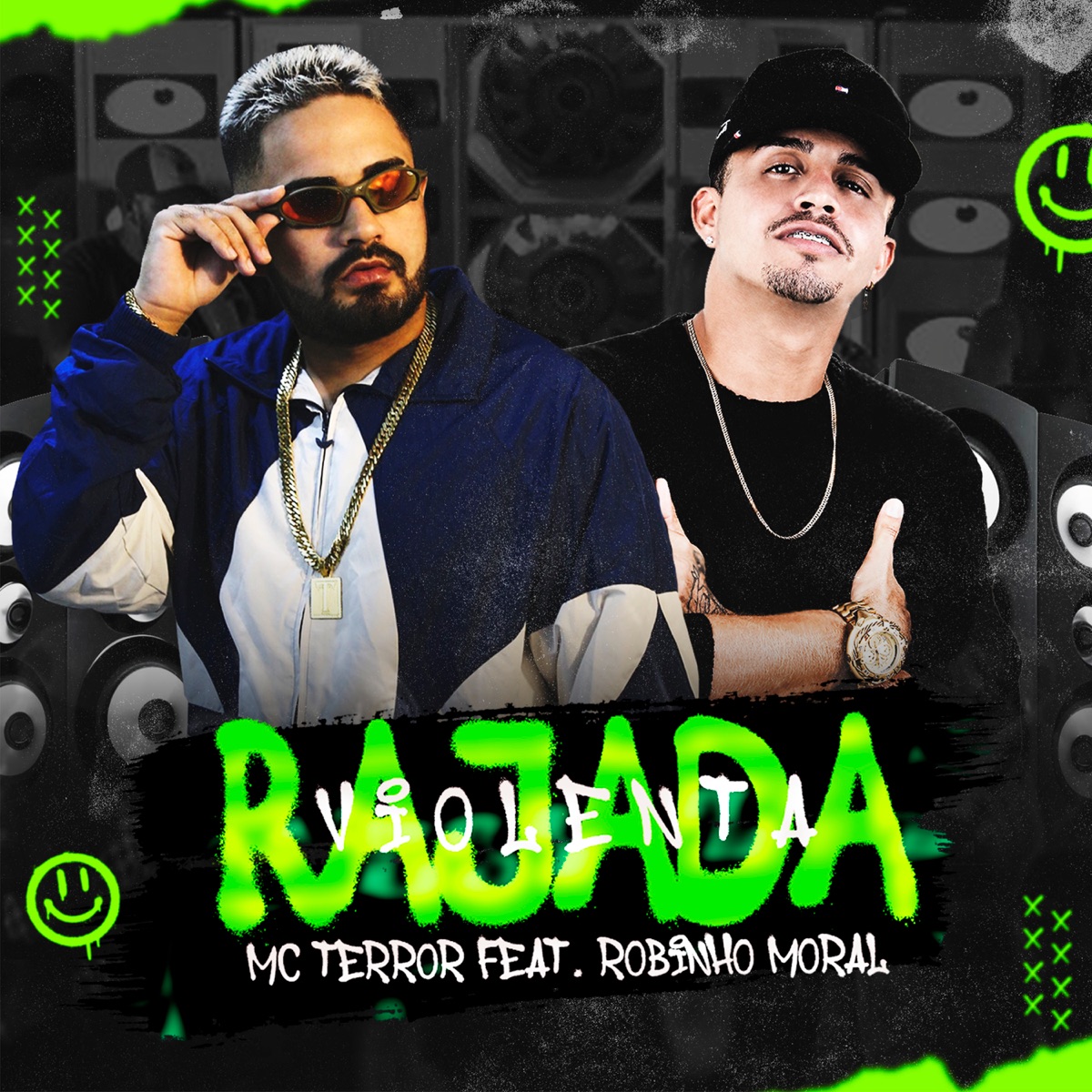 Rajada Violenta - Single by Robinho Moral & Mc Terror album cover