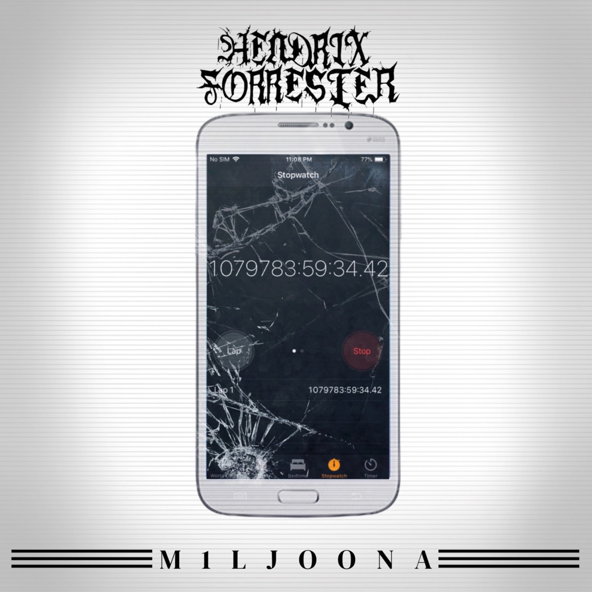 Miljoona (feat. Brädi) - Single by Kimi Hendrix & Forrester album cover