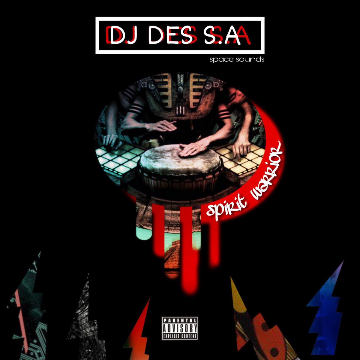 Spirit warrior by DJ DES SA album cover