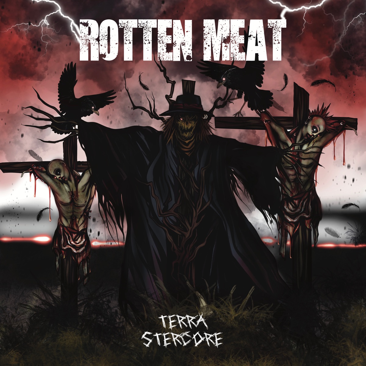 Rotten Meat by Terra Stercore album cover
