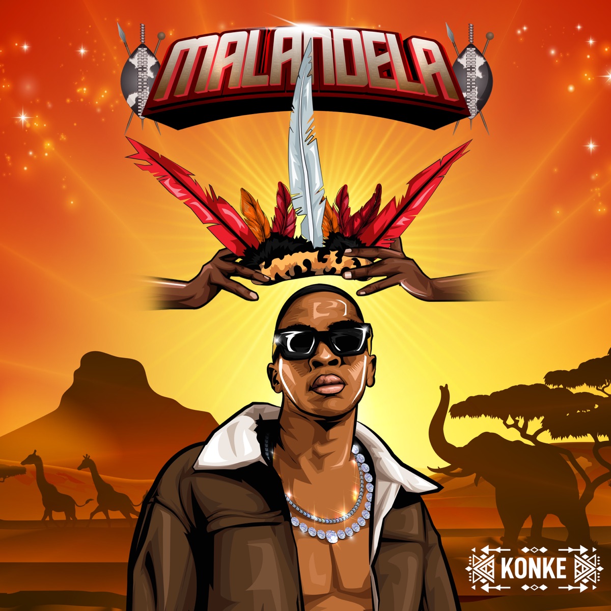 Malandela by Konke album cover
