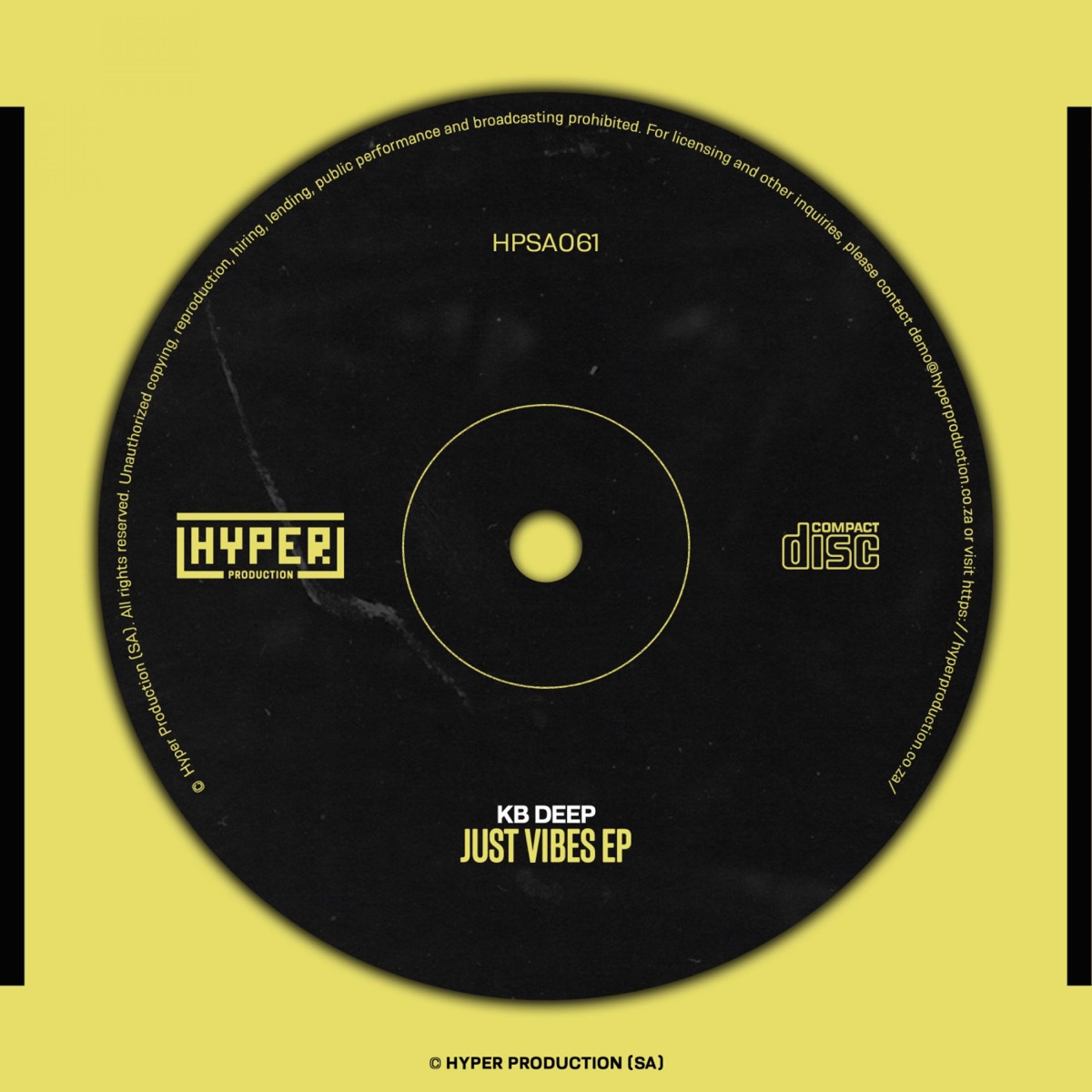 Just Vibes EP by KB Deep album cover