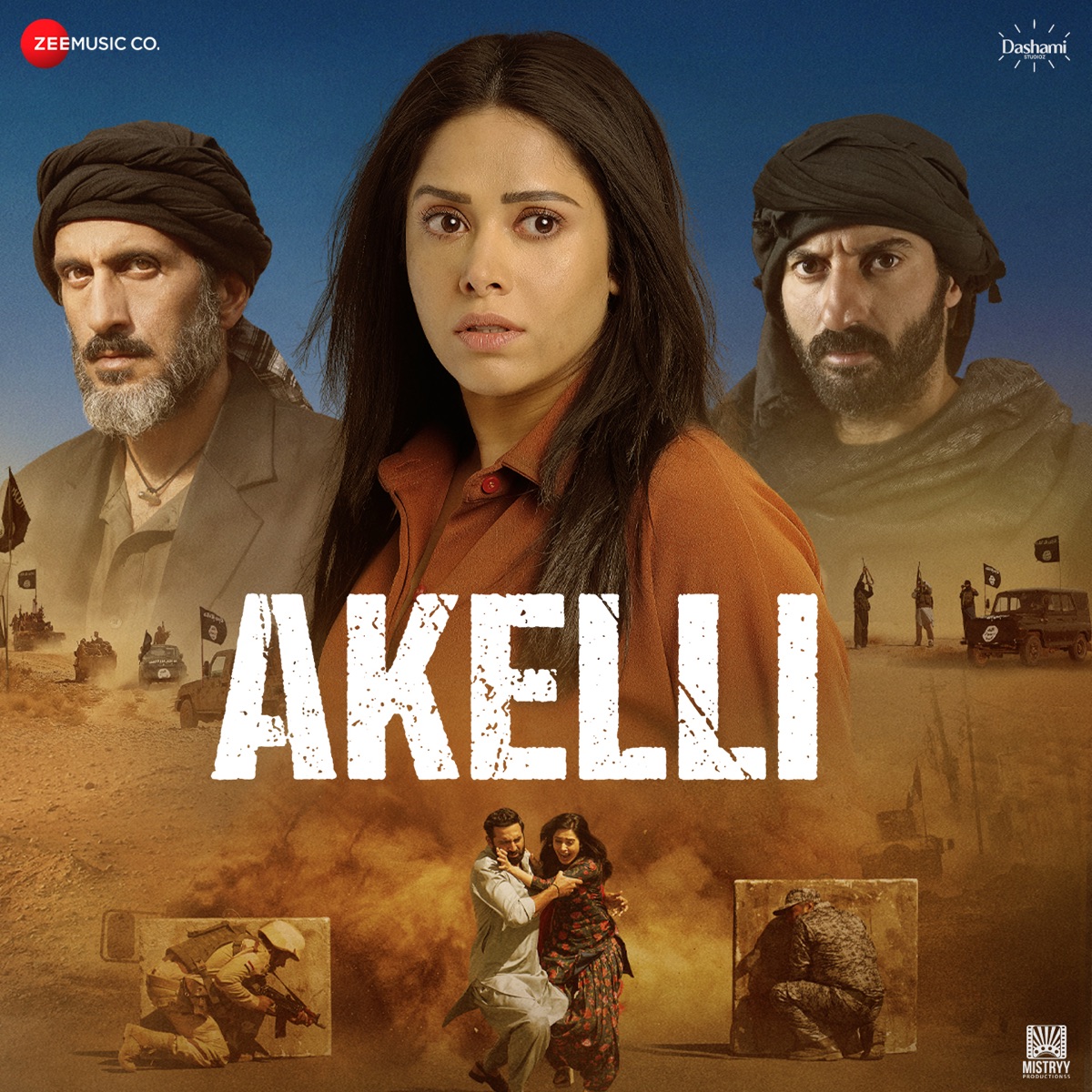 Akelli (Original Motion Picture Soundtrack) - EP by Aman Pant, Gurshabad Singh, Hitesh Sonik & Mehul Vyas album cover