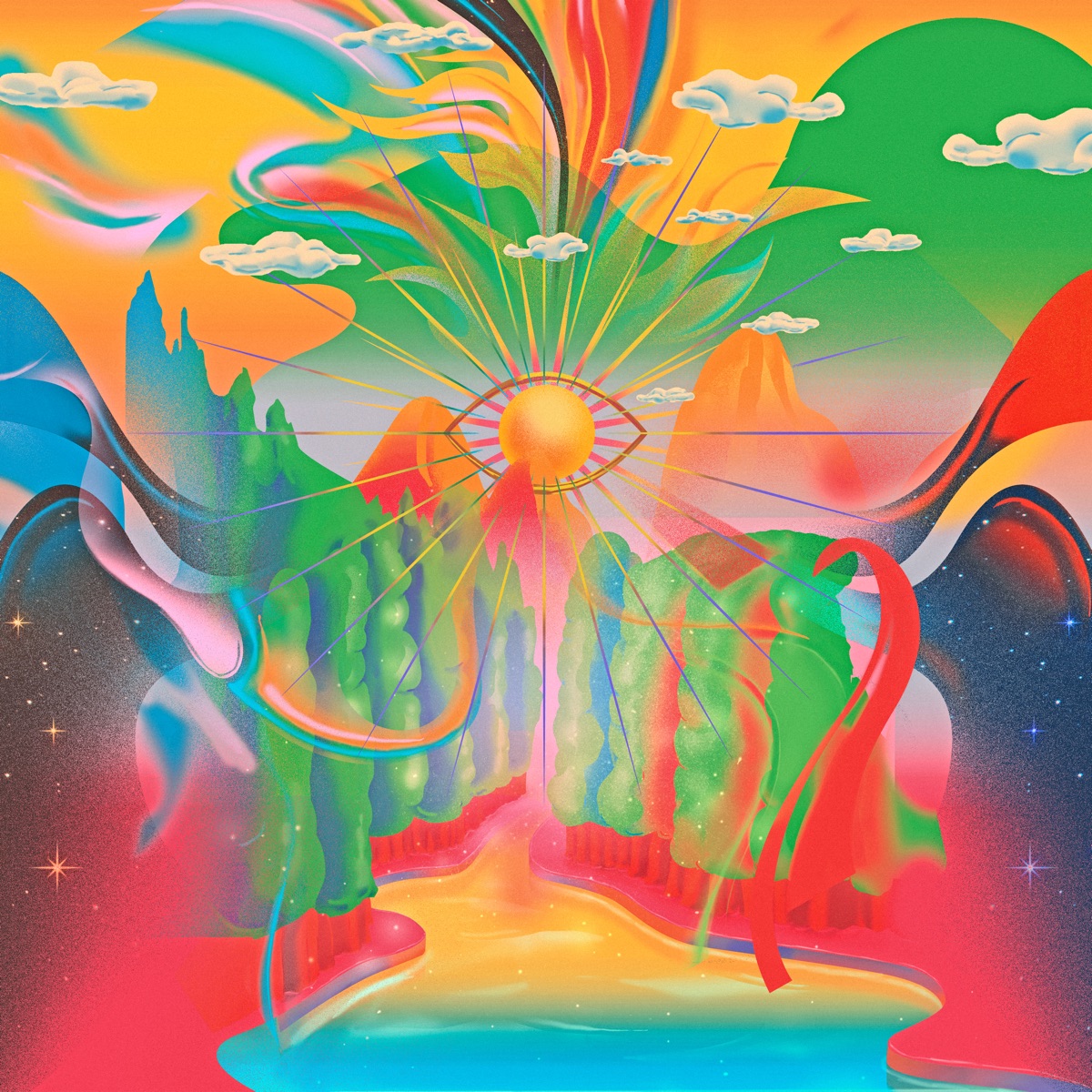 Light Places Remixes by LP Giobbi album cover
