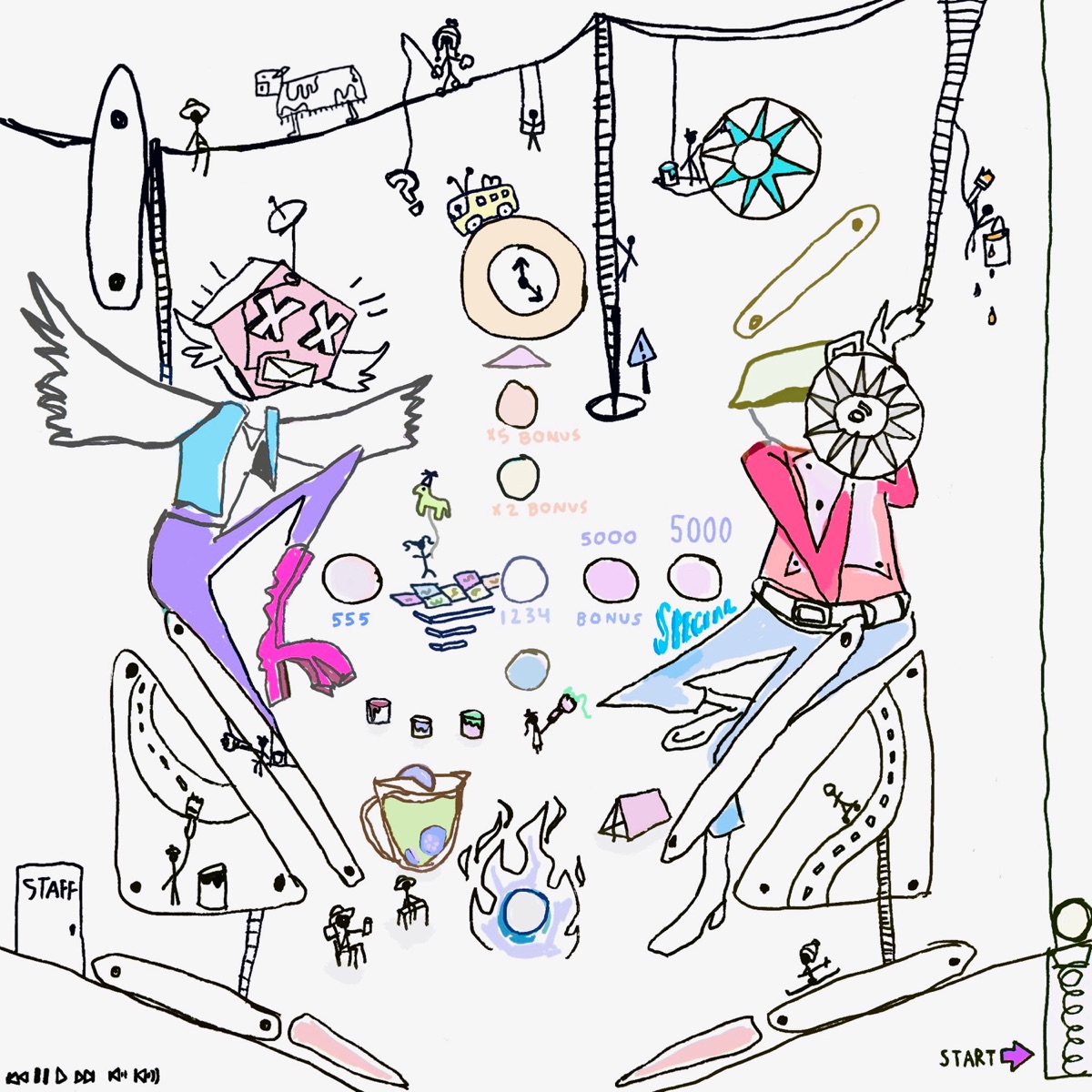 Beats Nobody Asked For by Enluv & Molly McPhaul album cover