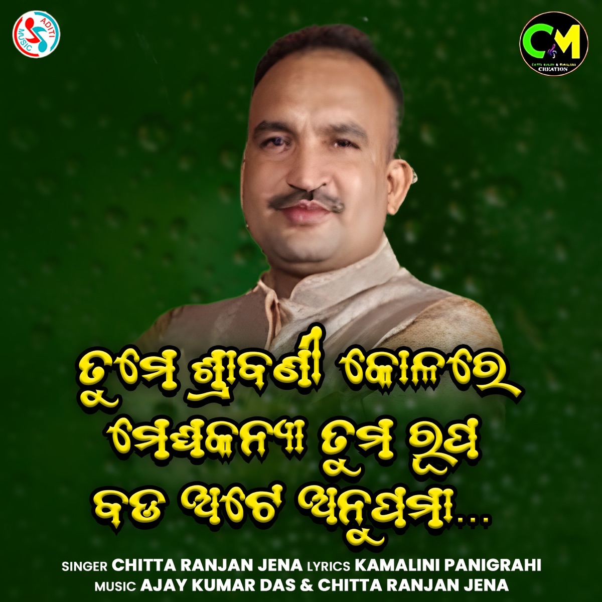 Tume Shrabani Kolore Megha Kanya Tuma Rupa Bada Ate Anupama - Single by Chitta Ranjan Jena album cover