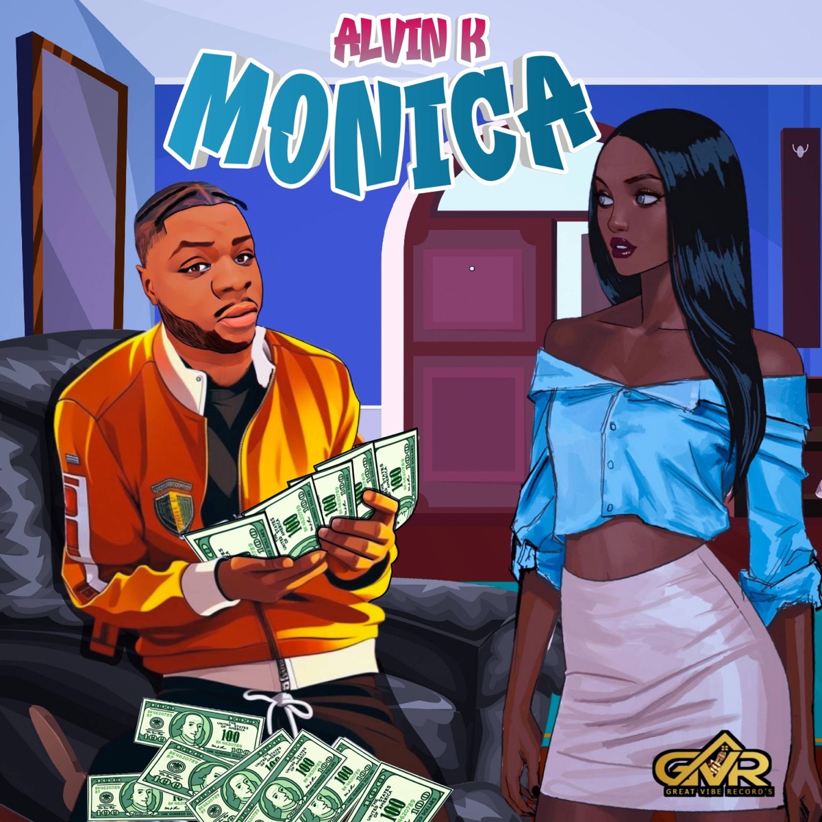 Monica - Single by Alvin K album cover