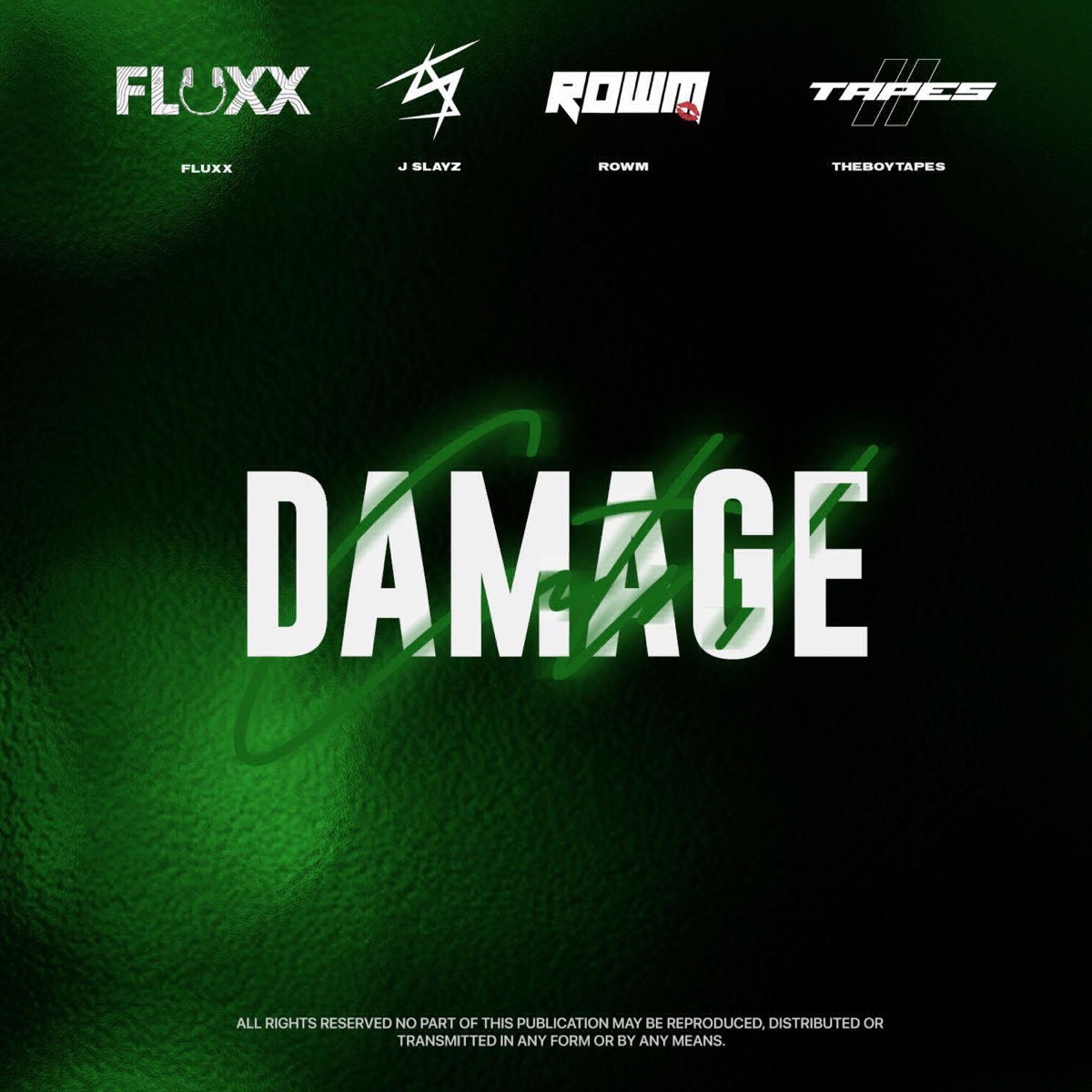 Damage Control (feat. TheBoyTapes) - Single by FLUXX, J Slayz & Rowm album cover