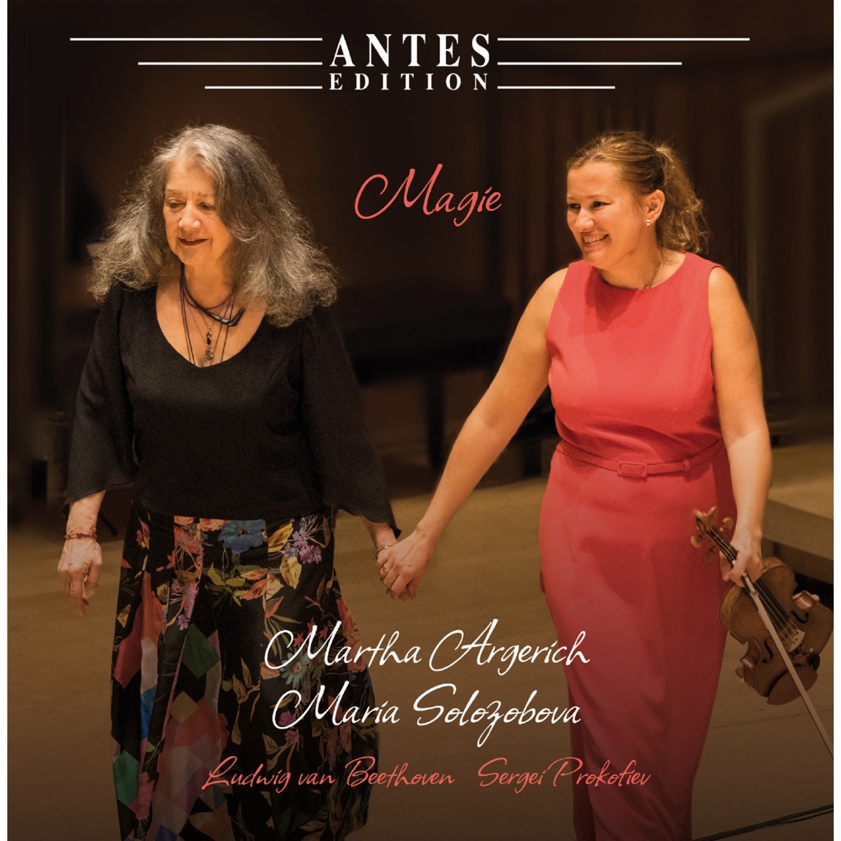 Magie by Martha Argerich & Maria Solozobova album cover