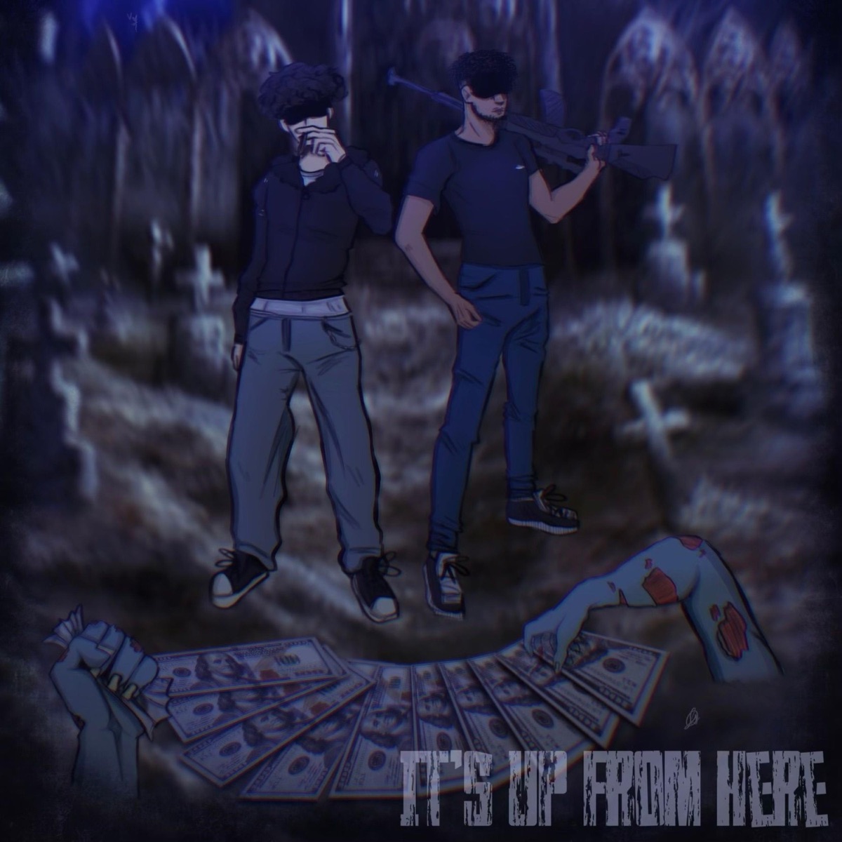 It's Up From Here by Alijahtheace & ATOMIC album cover
