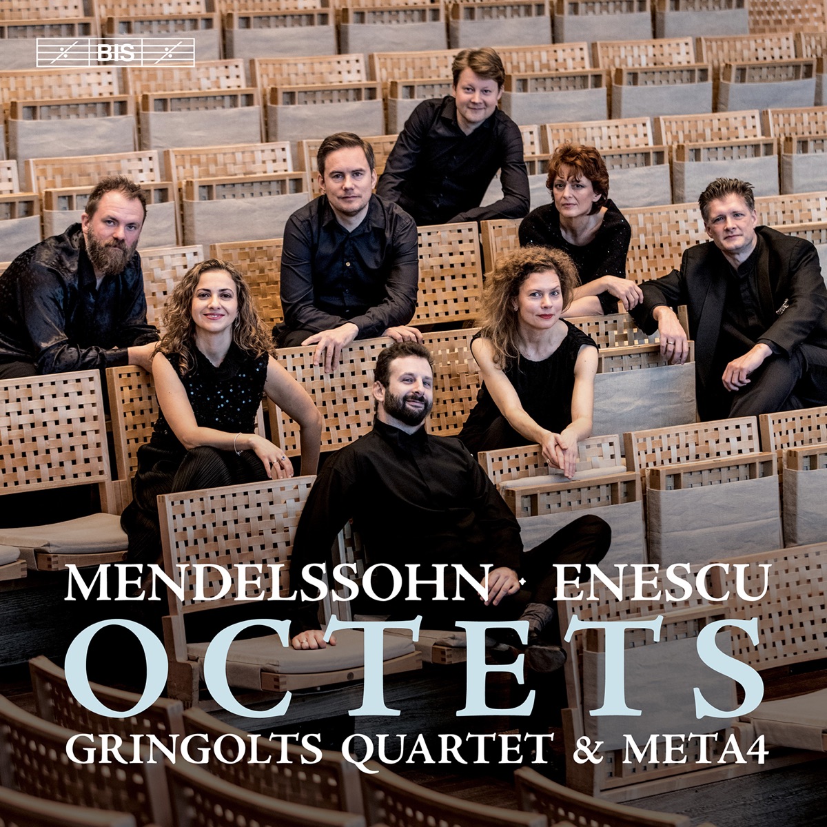 Felix Mendelssohn & Enescu: Octets by Gringolts Quartet & Meta4 album cover
