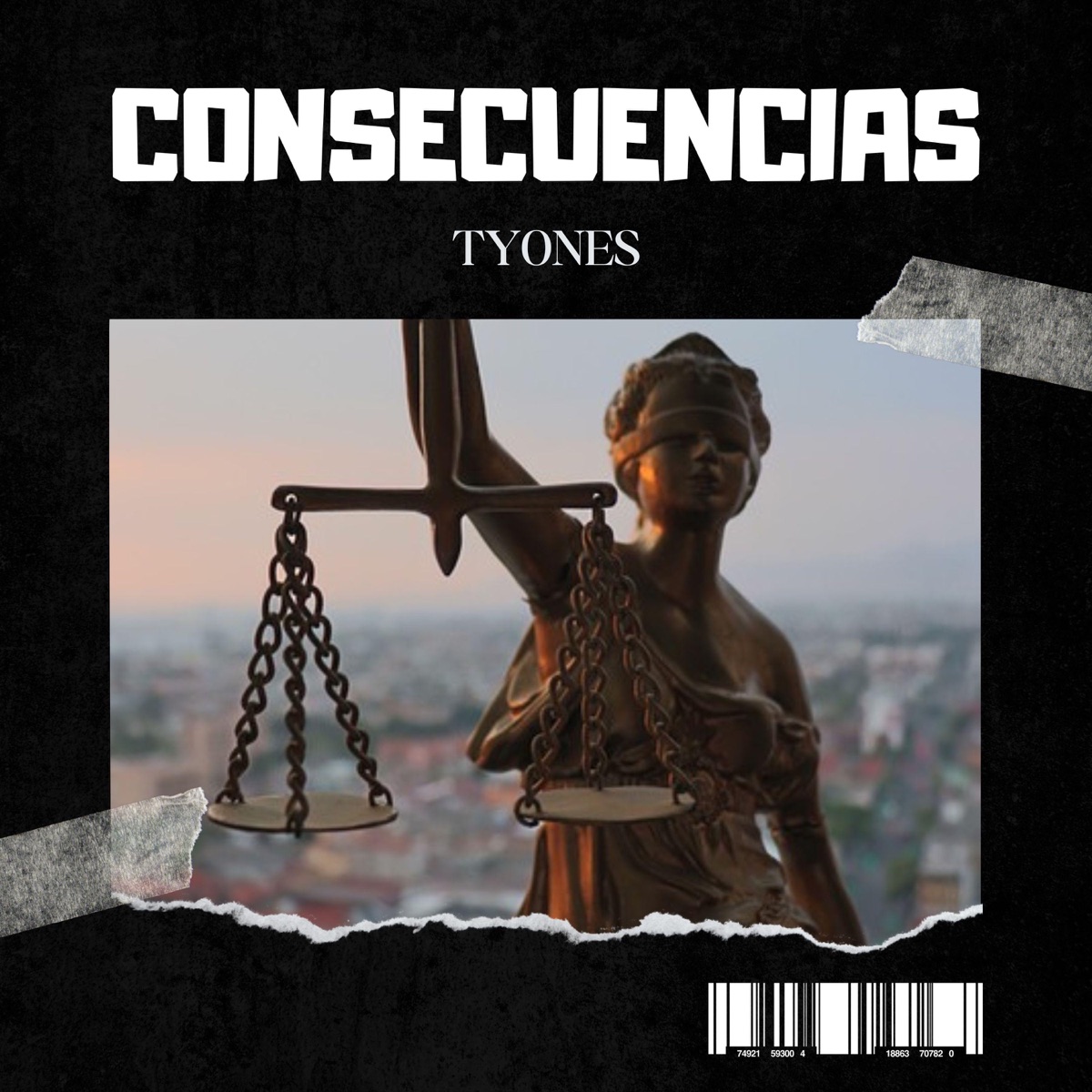 Consecuencias (feat. Yonomasbeats & Dj Ropo) - Single by Tyones album cover
