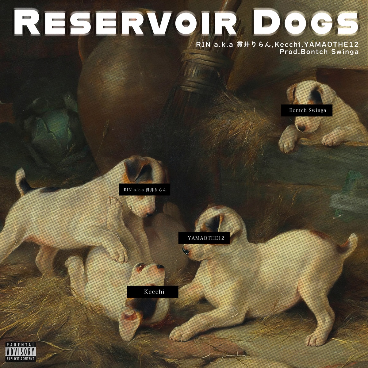 RESERVOIR DOGS - Single by YAMAO THE 12, Rin A.K.A Nukui Riran & Kecchi album cover